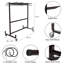 Chariot de rangement pour table et chaises Preston