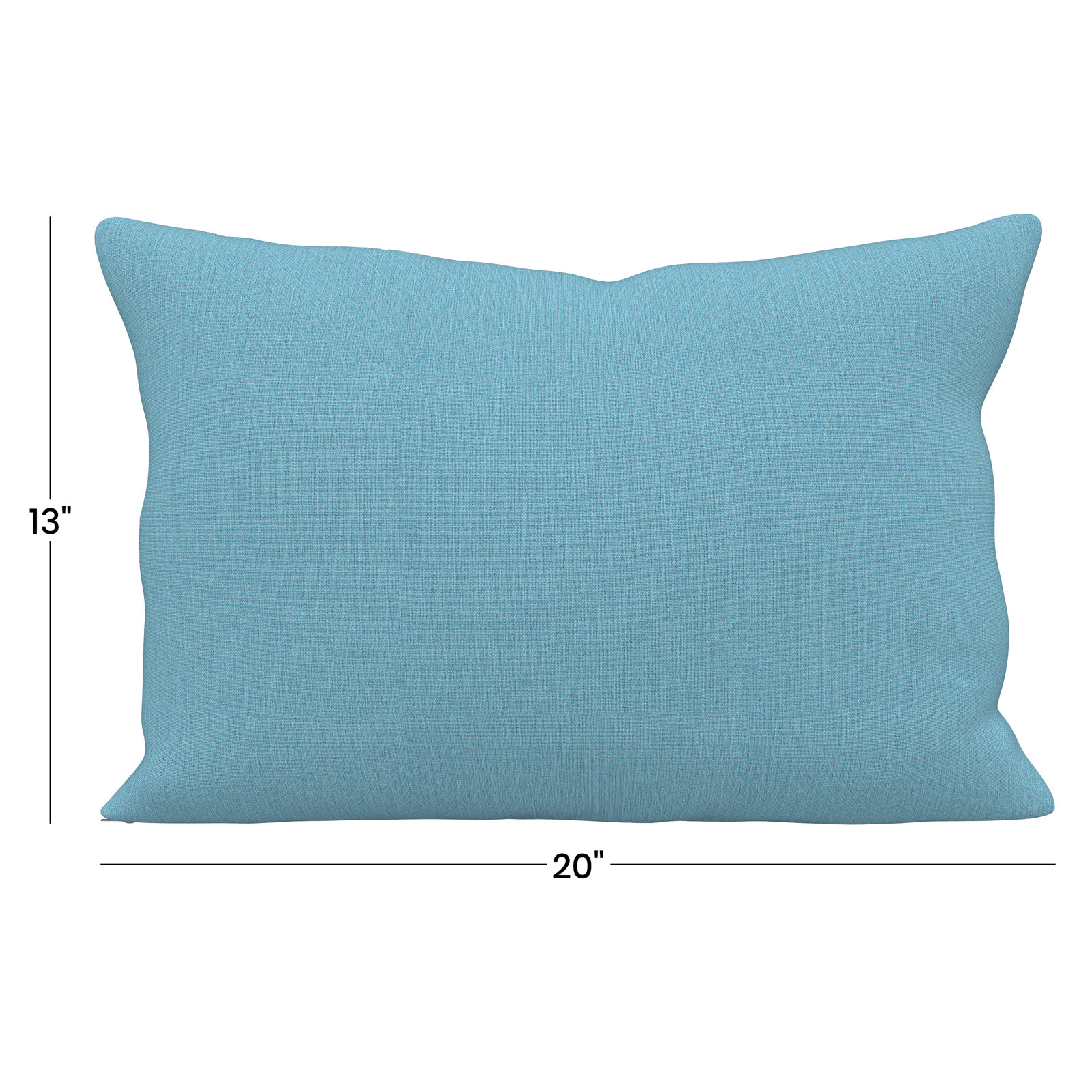 Amala 20" x 3" Sunbrella® Throw Pillow, Cast Horizon