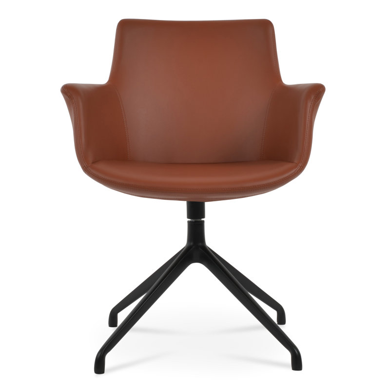 Fauteuil Bottega, Laiton, Bleu