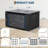 Wall Mount Network Cabinet - Server Rack Enclosure with Locking Glass Door & Removable Side Panels, IT/AV Equipment Rack for Secure Data and Audio-Visual Installations-114500772