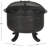 Round Iron Wood Burning Smokeless Fire Pit