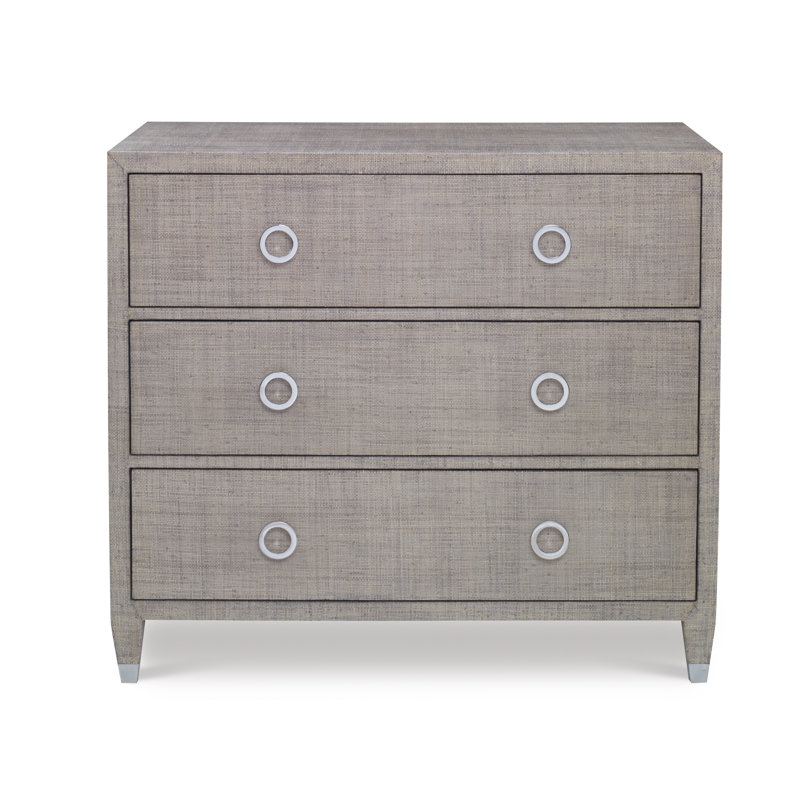 Charleston Solid Wood Accent Chest, French Gray