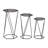 Brunetto Plant Stand 1 Tier Set of 3