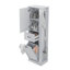Grande armoire de rangement avec compartiment inclinable et tablettes réglables-132873068