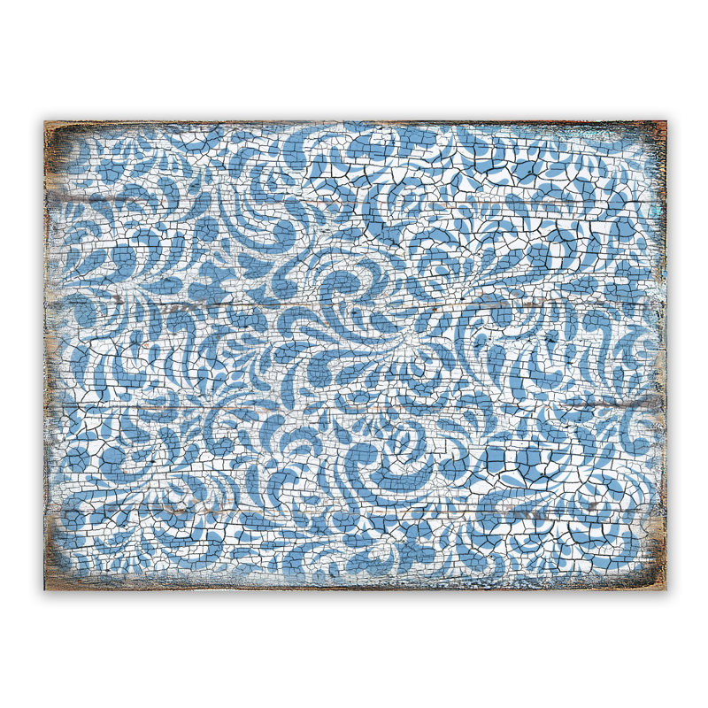 Handmade Plants & Flowers Wall Decor on Wood, 6" H x 8" W  x 1.5" D
