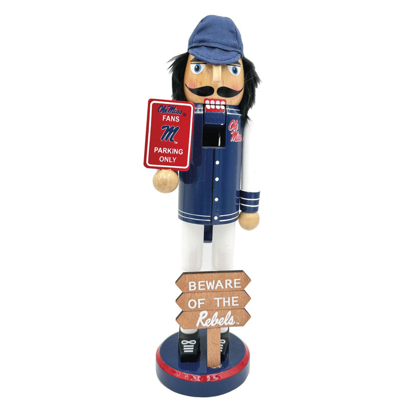 Casse-noisette 12 "NCAA College Spirit Beware, Ole Miss
