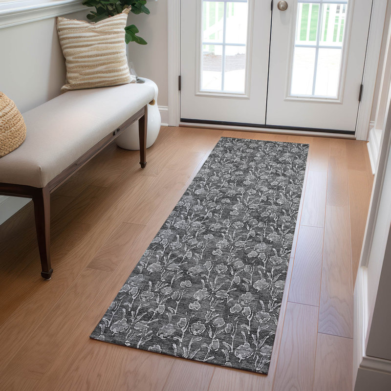 Tapis intérieur / extérieur Dejae, Tapis de couloir 2 pi 3 po x 7 pi 6 po