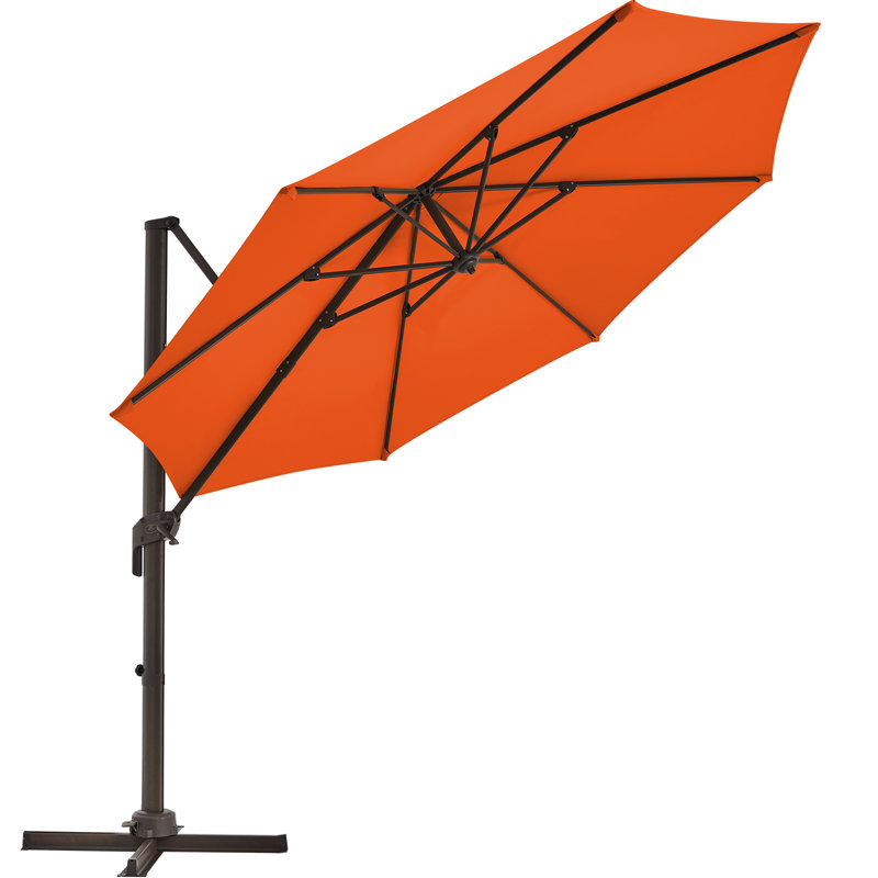 Parasol en porte-à-faux 120 "Loyce, Purée de citrouille