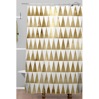 Geometric Shower Curtain