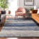 Premium Machine Washable Prisco Navy Rug