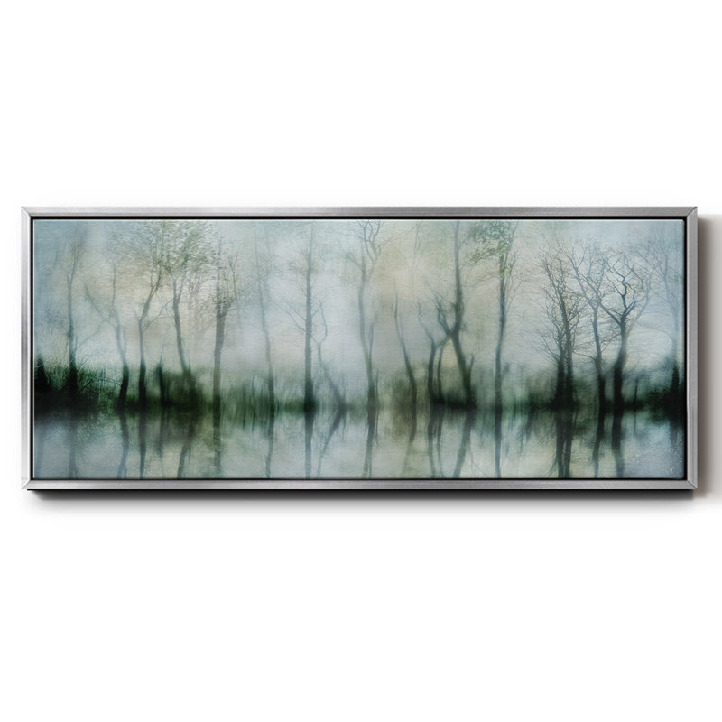 Mirrored Pond- Framed Canvas