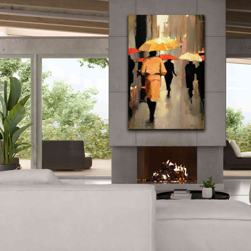'In Barcelona'  by Lorraine Christie, Giclee Canvas Wall Art, 60" H x 40" W x 1.5" D