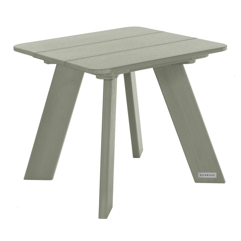 Table d'appoint en plastique Byrnes, Eucalyptus