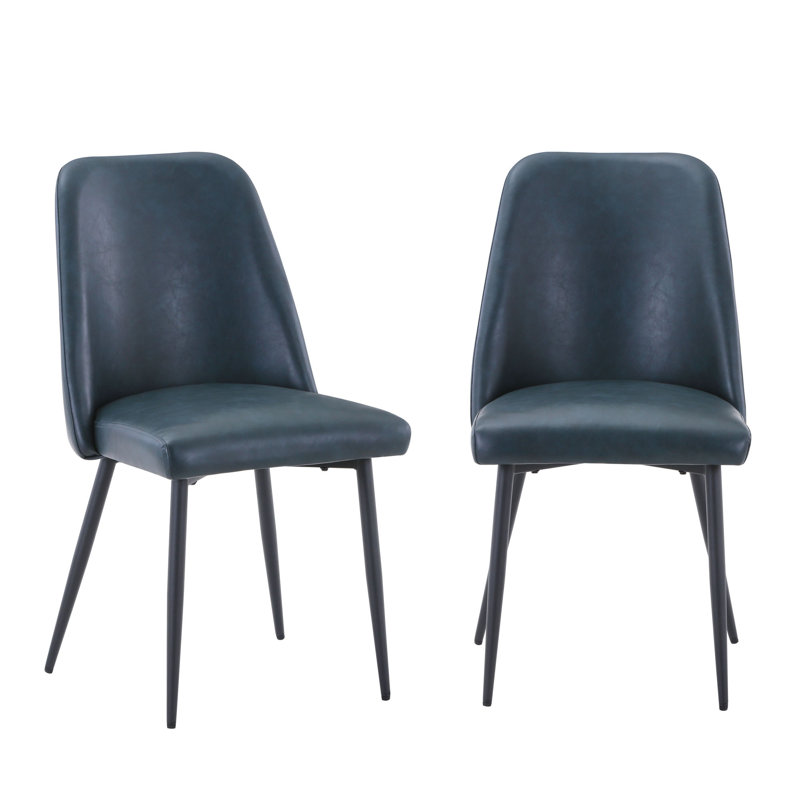 Chaise d'appoint Ebrar, Bleu