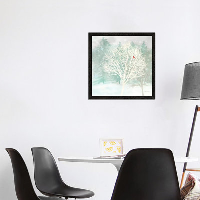 Winter Wonder II 1 Piece Floater Frame Painting on Canvas