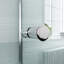 Fallinerlea 22860mm - W x 4699mm H Hinged Framed Shower Door with Clear Glass-1024252104