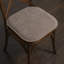 Coussin de chaise en mousse viscoélastique antidérapante 16 po x 16 po Alexis-112466860-112466862