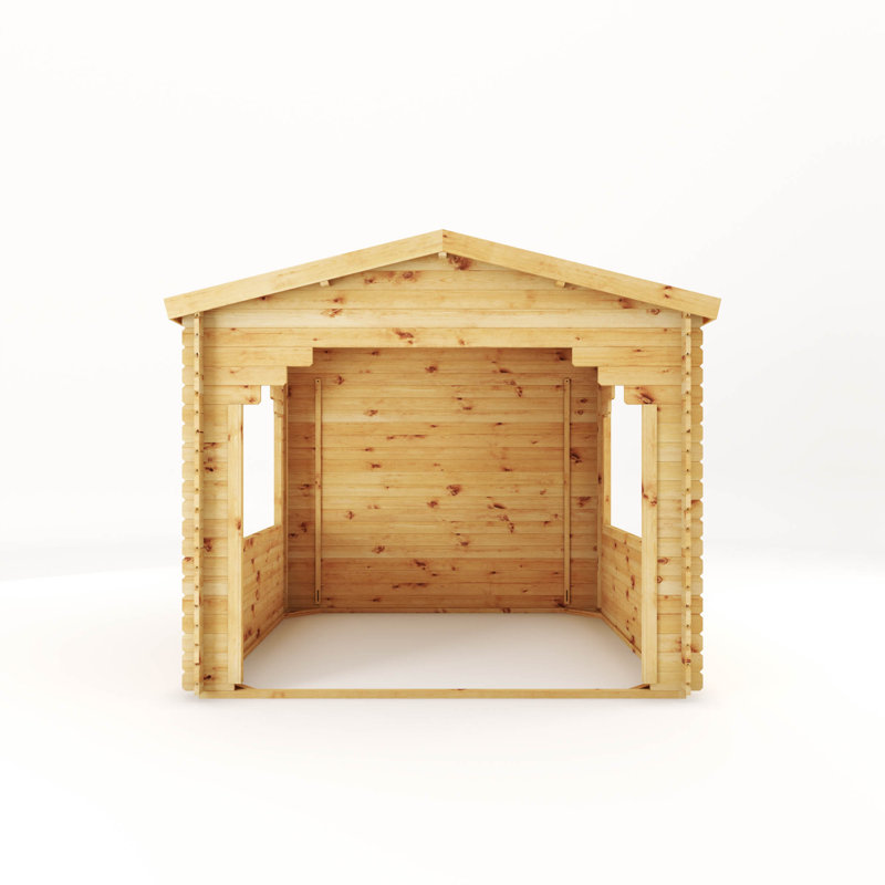 Mercia 10ft x 10ft Gazebo Log Cabin (28mm)