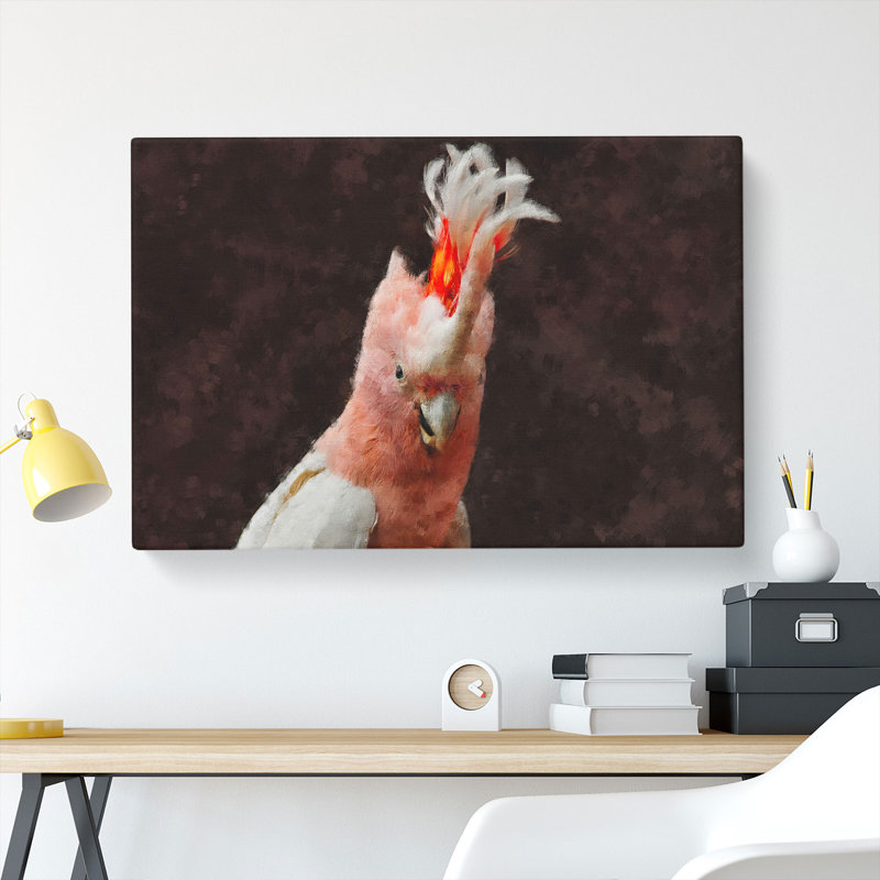 Cockatoo Bird Vol.1 - Wrapped Canvas, 35cm H x 50cm W x 3cm D