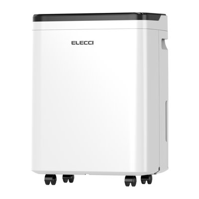 ELECCI 5000 Sq. Ft Dehumidifier for Home and Basement, 80 Pint Portable Dehumidifiers with Drain Hose for Large Room, Quiet Sleep Mode Dehumidifier for Bedroom, RV De humidifier for Inside Camper