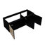 Meuble-lavabo mural flottant de 48 po avec porte à fermeture douce Pietrix, ensemble KD