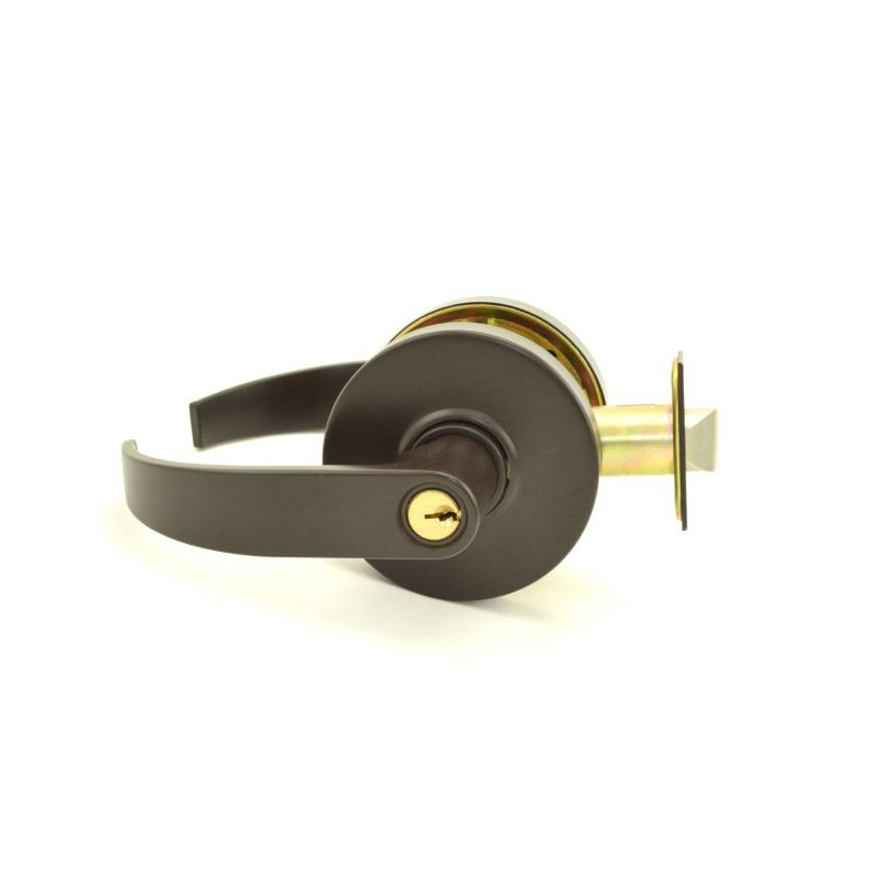 Levier de porte cylindrique embrayable