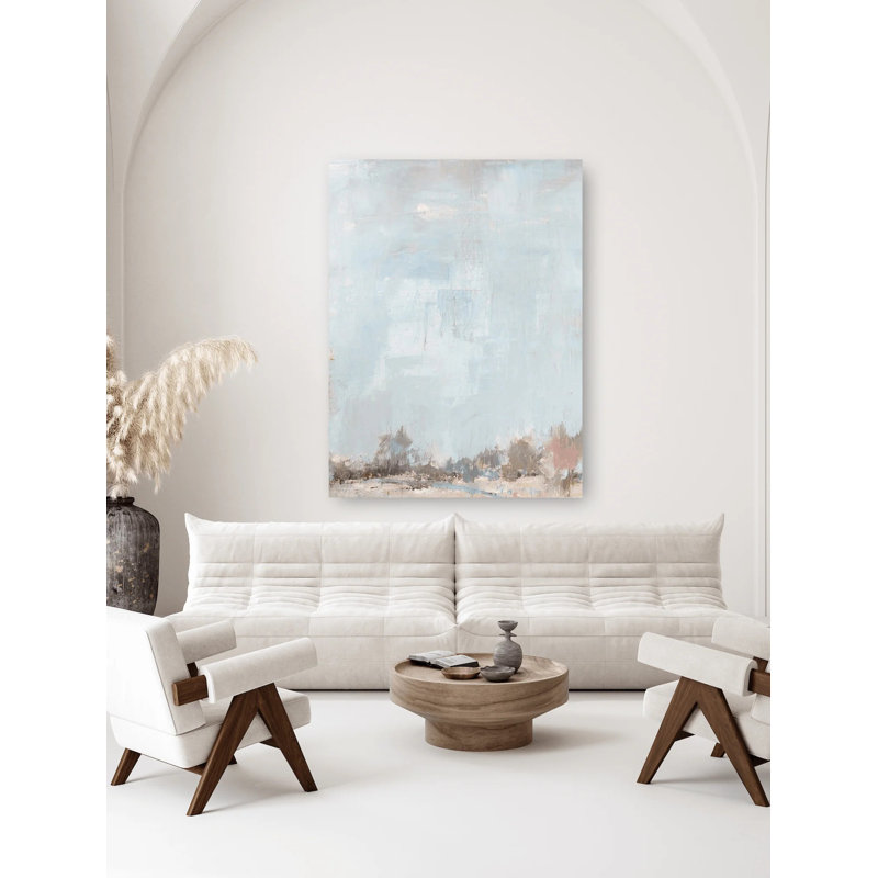 Happy Trees - reproduction d'art sur toile, H 24 po x l 20 po x P 1 po, Unframed