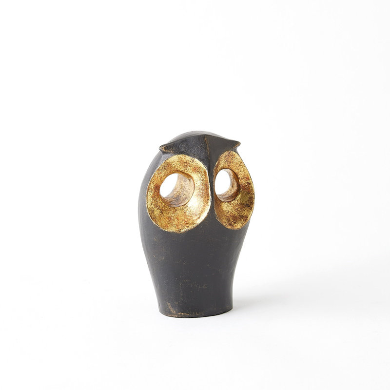 Gold Leafed Owl-Sm