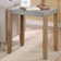 Aston 21" Wide Rustic Industrial Solid Wood Concrete Like Finish Square End Table