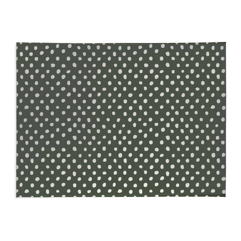 Dot Lyfe Non-Slip Outdoor Rug, Rectangle 5' x 7'