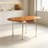 Brown Oval Solid Wood Dining table