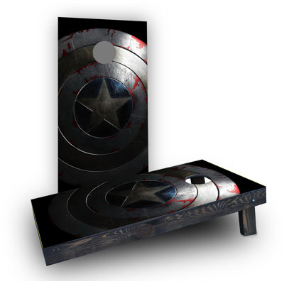 Captain America Shield  Cornhole Boards
