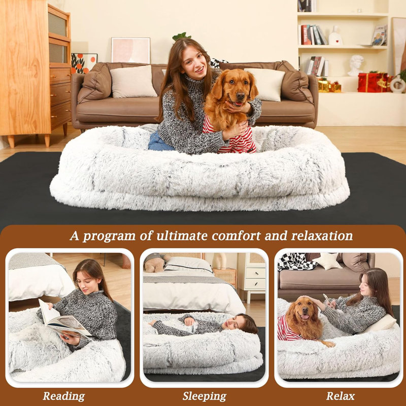 Faux Fur Pet Bed
