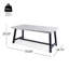 Rectangular Outdoor Dining Table ,-653545374-653545362