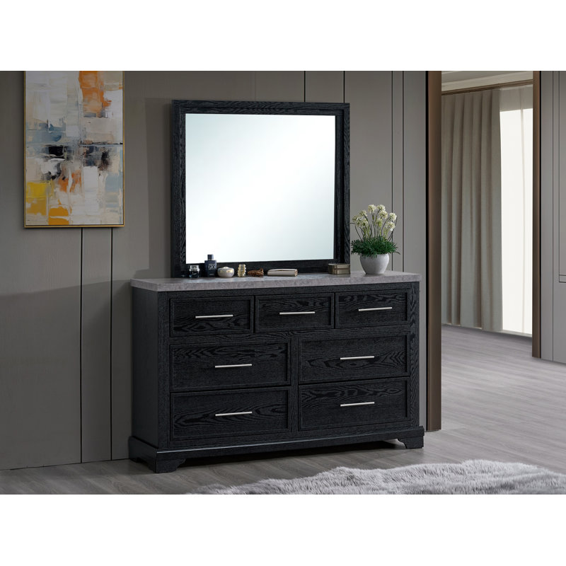 Grande commode G003500-D (sans miroir), noir