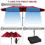 Parasol de marché rectangulaire 8 pi x 15 pi Gael-1775821871