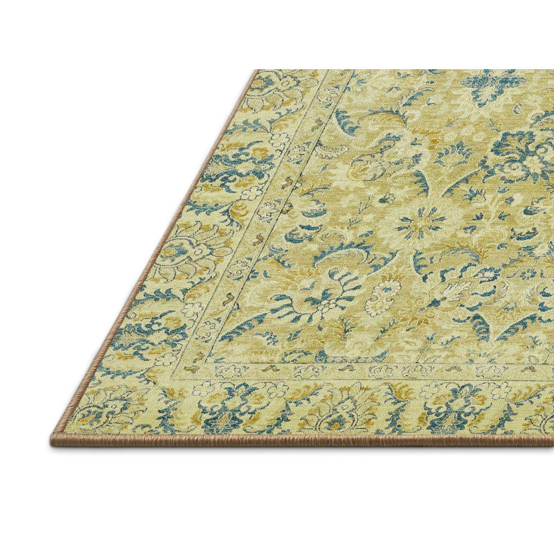 Abstract Indoor Rug, Rectangle 7' x 9'