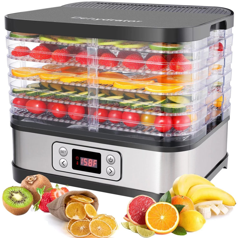 Déshydrateur d'aliments à 5 plateaux