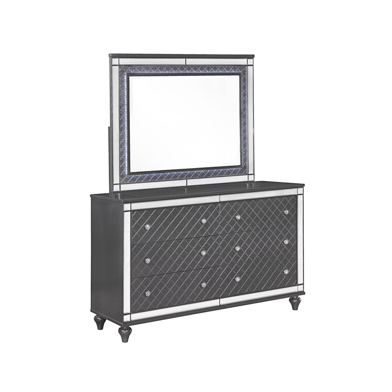 Refino - Commode - Gris, Gris foncé