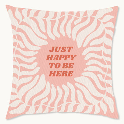 Polyester Indoor/Outdoor Throw Pillow