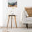 Azori 20" Solid Wood 3-Leg End Table with Triangular Top-24703669