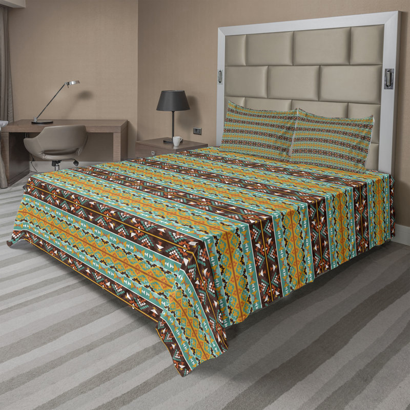 Microfiber Sheet Set, Full Sheet Set with Fitted Sheet and 2 Pillowcases