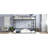 Queen Over Metal Bunk Bed, And Long-Term Use, Noise-Reducing Structure, Low Lower Bunk, Quick Installation With Tools Size Both Beds, Space, Noise Performance, Full Guardrails, Matte Black Look-596672574