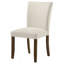 Ensemble de 2 chaises de salle à manger rembourrées Conifer Beige-596887143