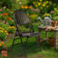 Hampden Furnishings Lusitano Plastic Stackable Folding Chair -98654995