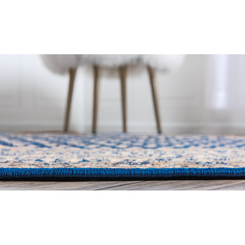 Swinson Oriental Indoor Rug, Round 8'