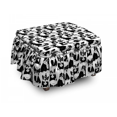 Ottoman Slipcover