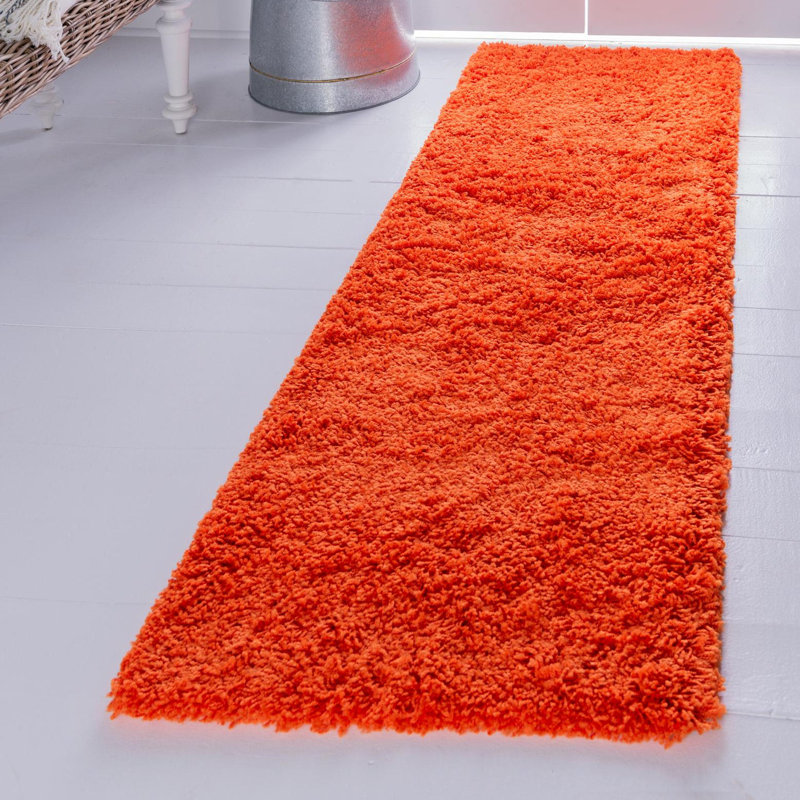 Tapis orange Torun, Tapis de couloir 2 pi 7 po x 16 pi 5 po