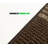 Custom Size Runner Rug Solid Border Brown Berber Style Indoor/Outdoor Non Slip Latex Backing-73823595
