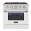 30" 4.2 Cu. ft. Freestanding Gas with Convection Oven-94094664-50147959